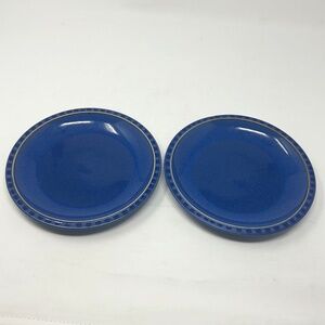 2 Denby Reflex (retired) Stoneware Bread Side Plates